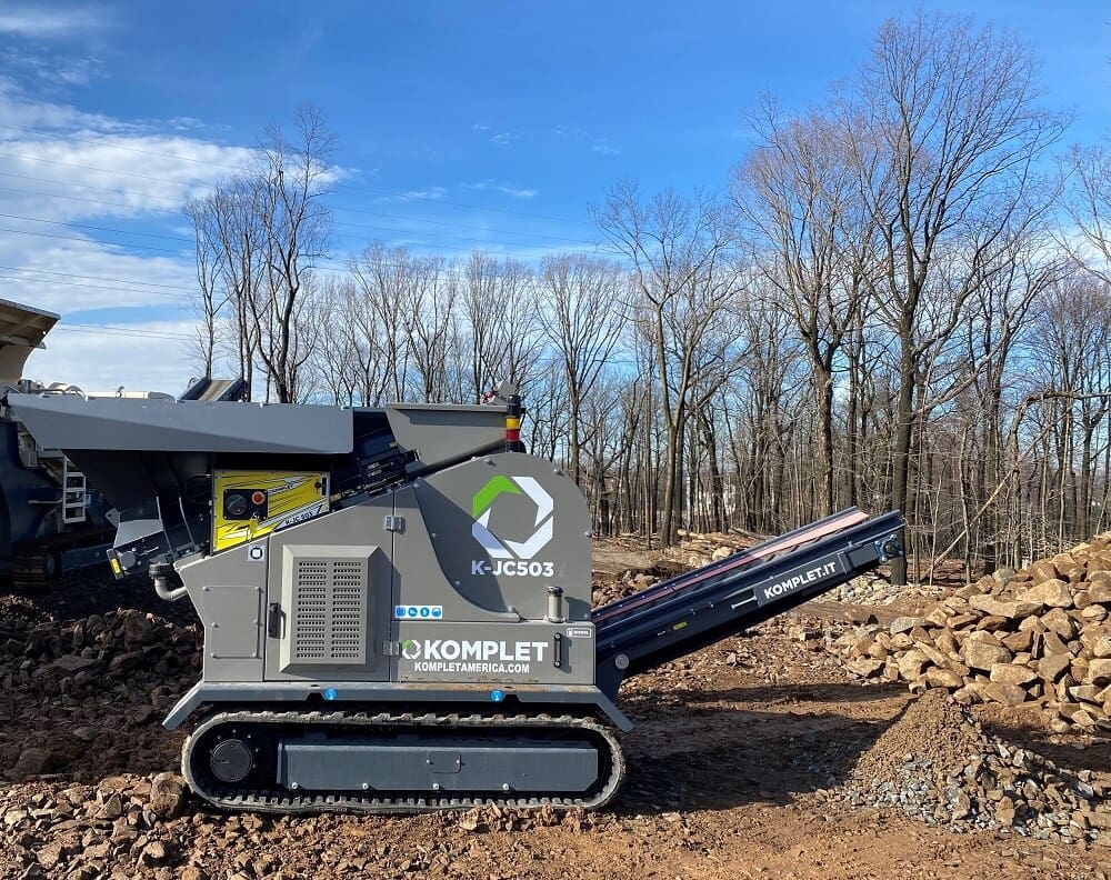 Komplet K-JC 503 Mobile Mini Jaw Crusher - R.R. Equipment Company