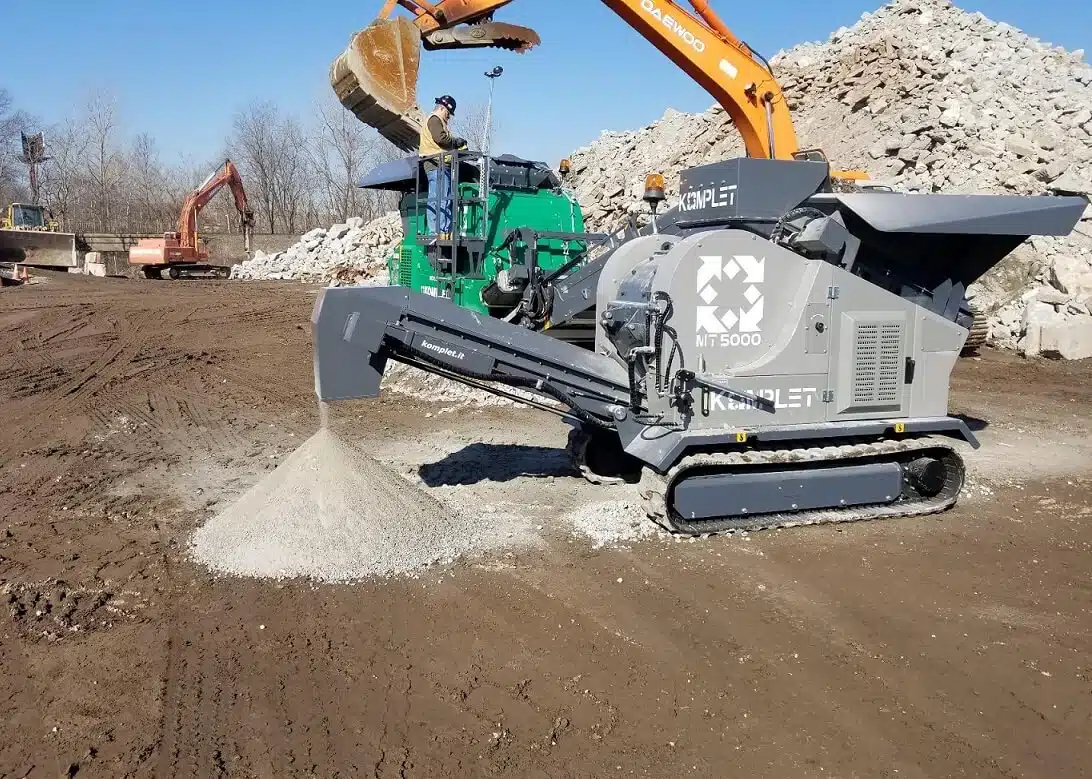 Komplet MT 5000 Mobile Hammer Mill Impact Crusher - R.R. Equipment